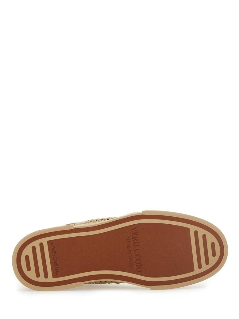 woven portofino sneaker by Selfnex