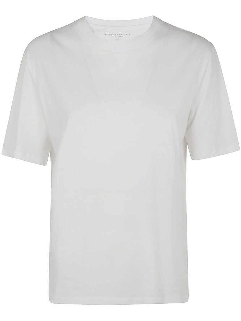 short sleeves round neck sweater by Selfnex