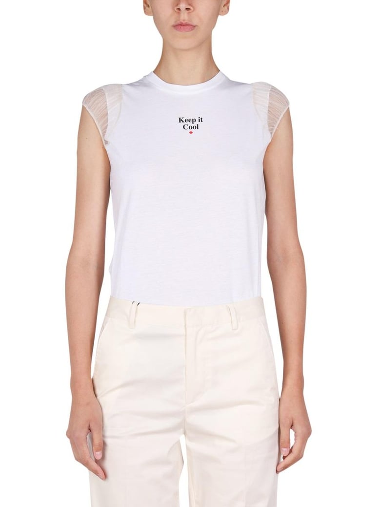 logo print tshirt by Selfnex