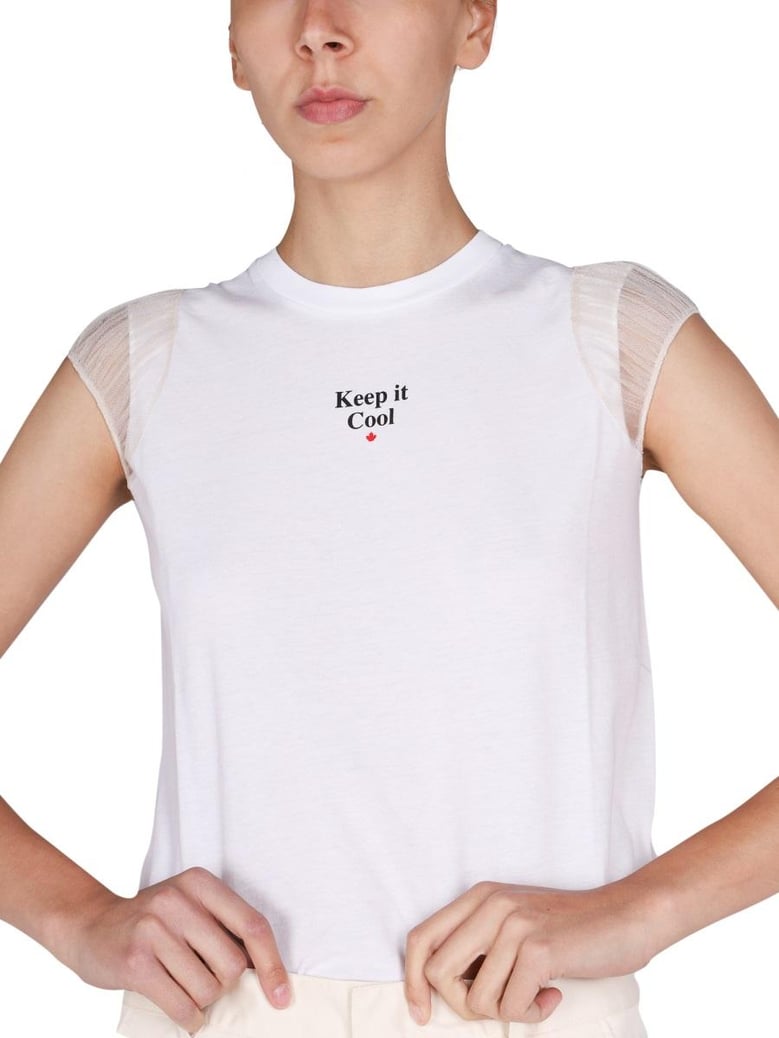 logo print tshirt by Selfnex
