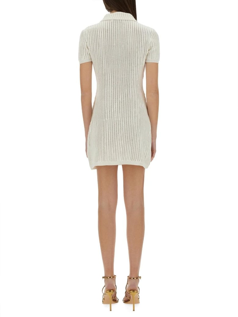 cotton blend knitted dress by Selfnex