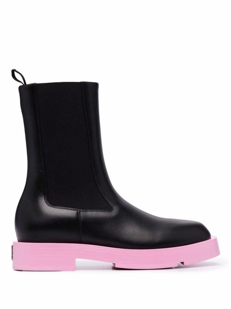 colorblock boot by Selfnex