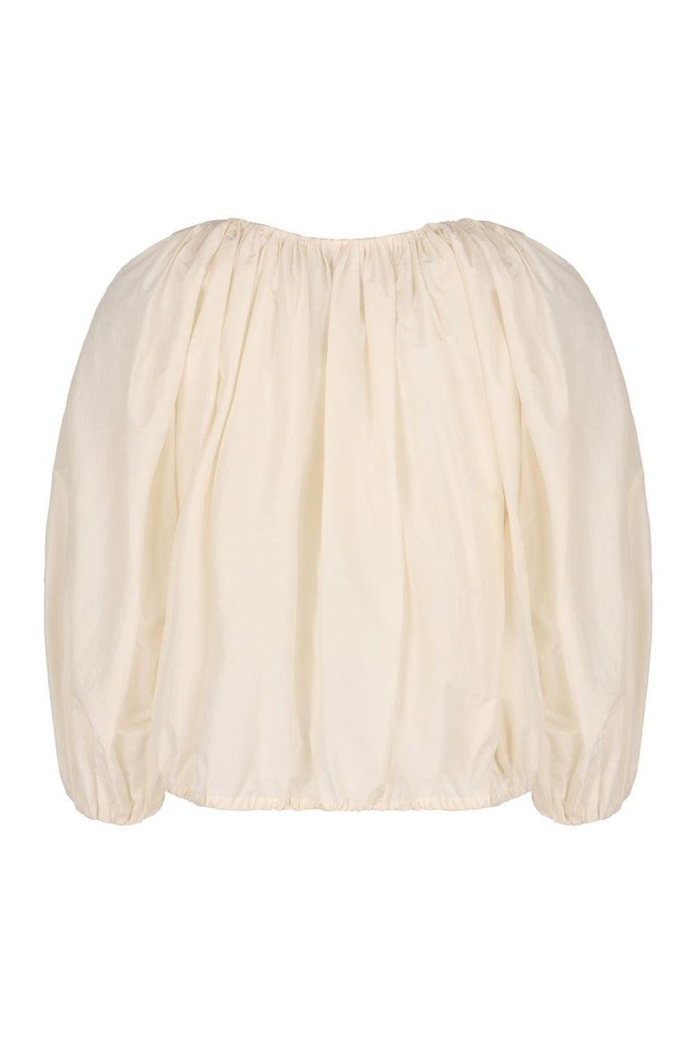 gathered blouse by Selfnex