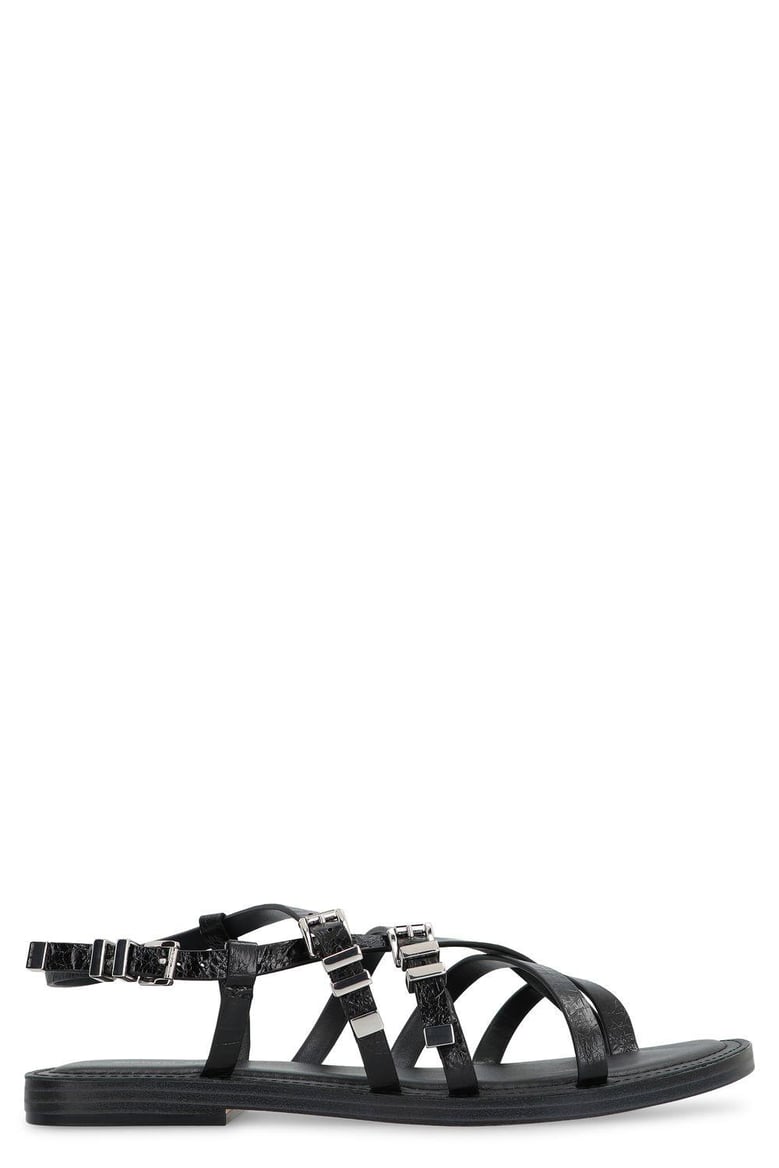 darrington leather sandals by Selfnex