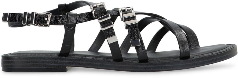 darrington leather sandals by Selfnex