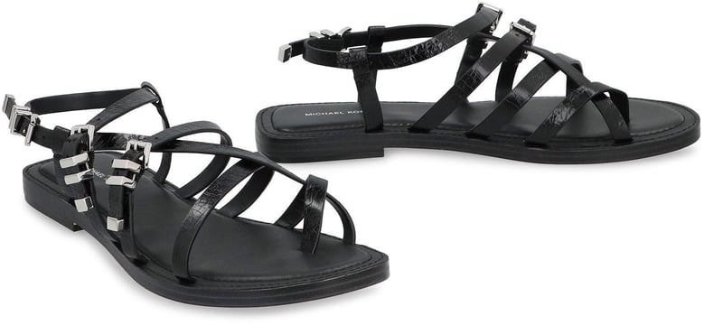 darrington leather sandals by Selfnex