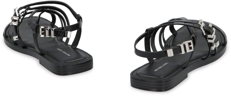 darrington leather sandals by Selfnex