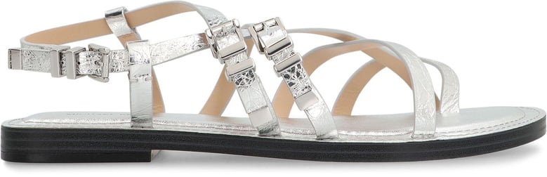 darrington leather sandals by Selfnex