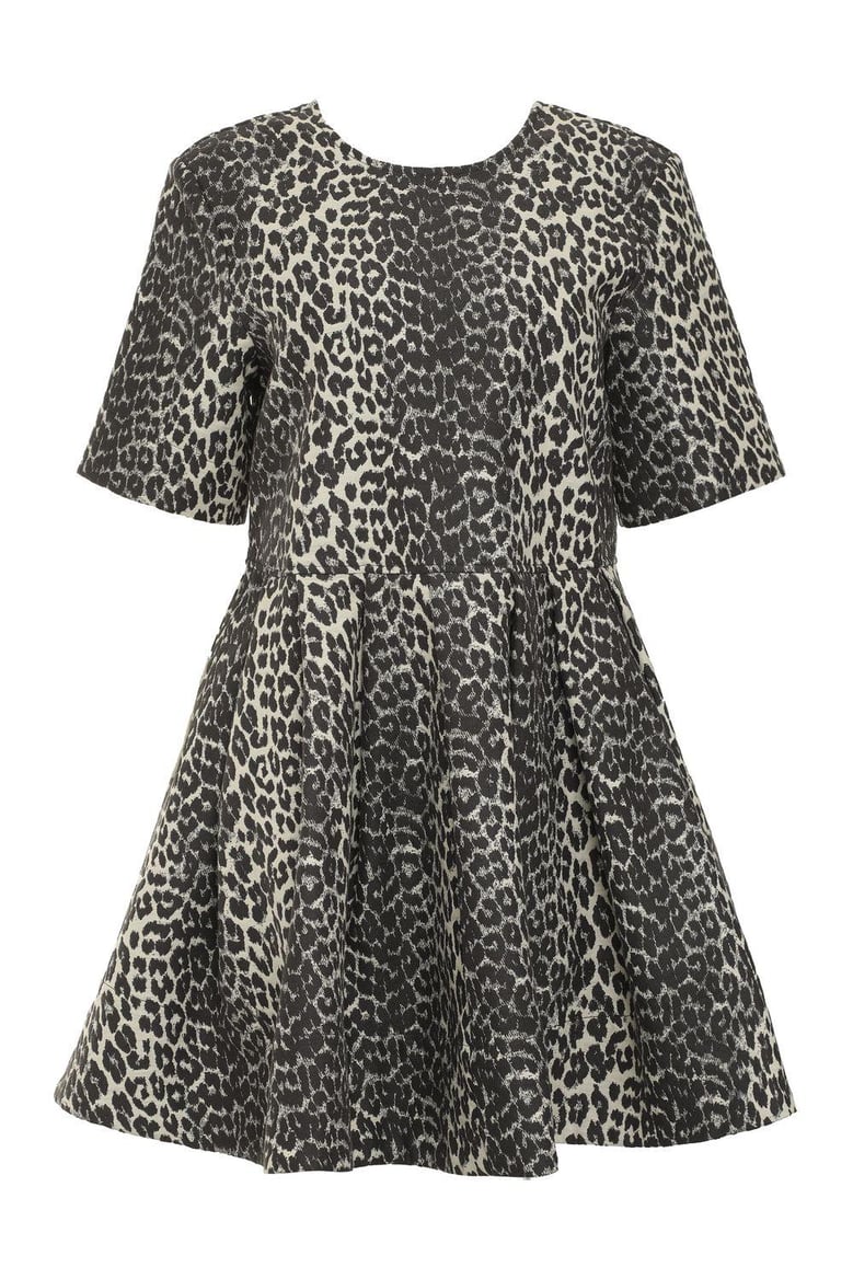 leopard mini dress by Selfnex