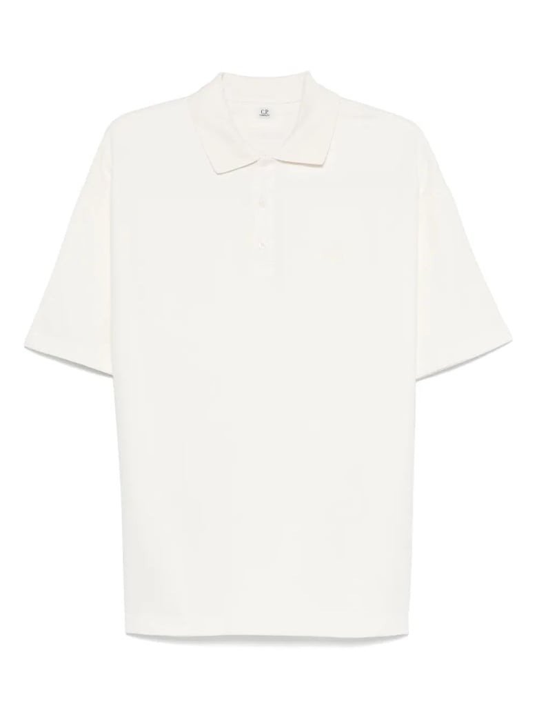 logo cotton polo shirt by Selfnex