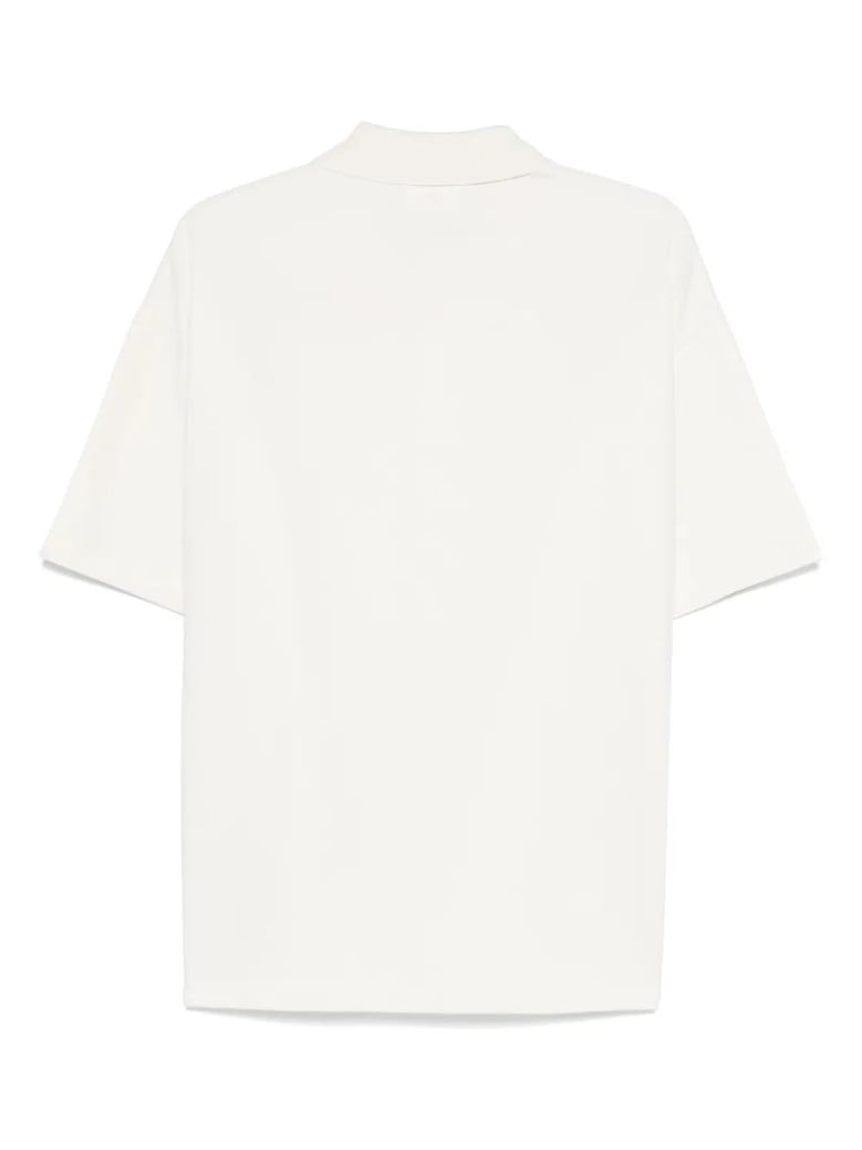 logo cotton polo shirt by Selfnex