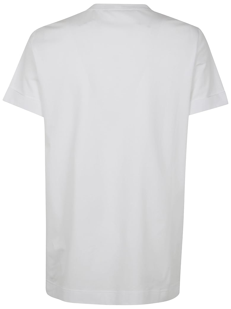 cotton jersey chain drop t-shirt by Selfnex