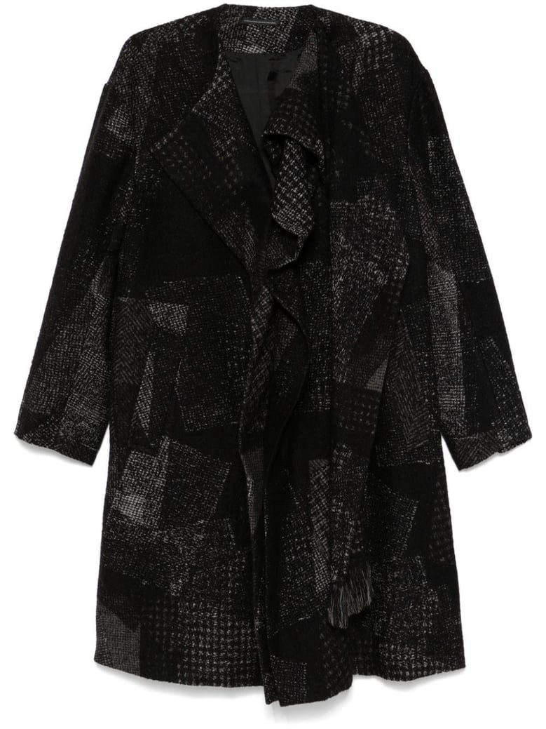 ka-scarf coat by Selfnex