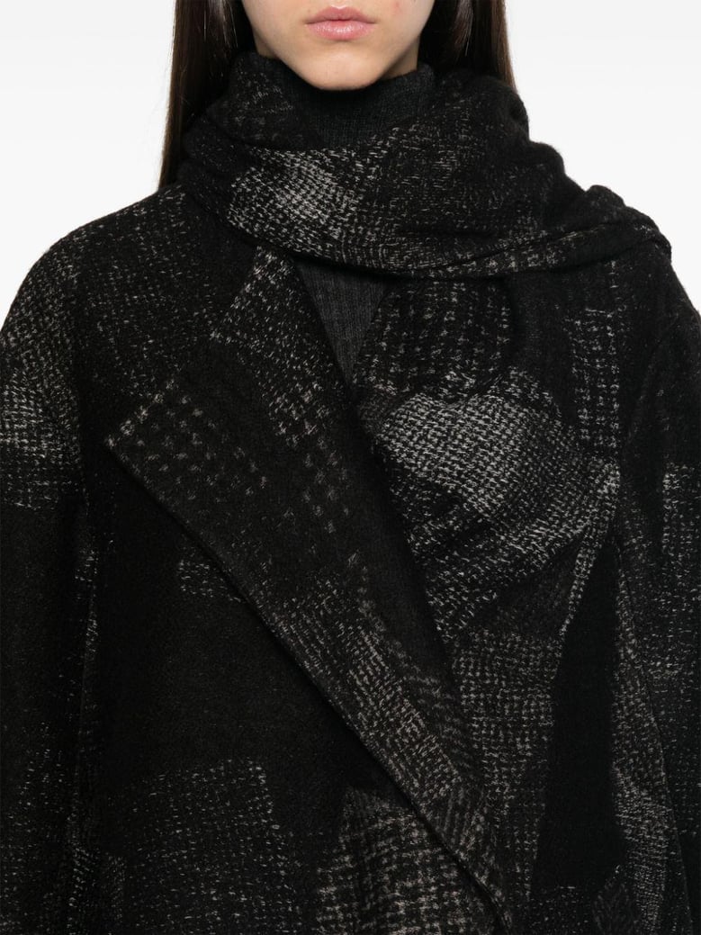 ka-scarf coat by Selfnex