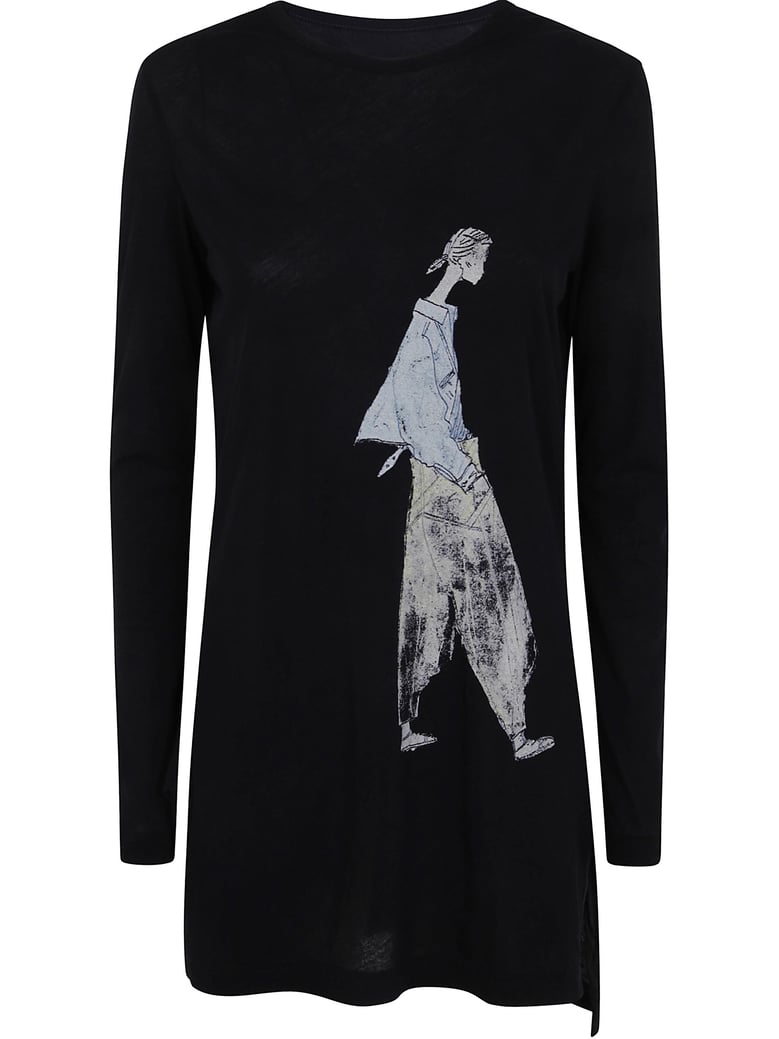 graphic print mini dress by Selfnex