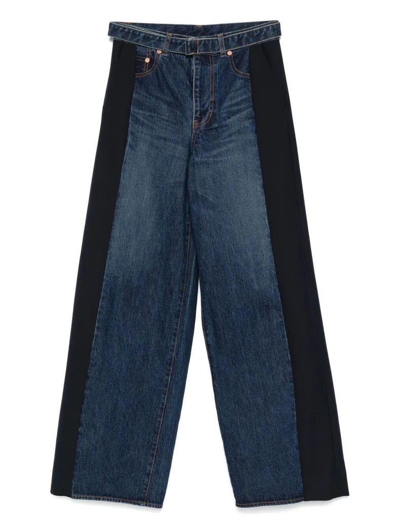 denim x suiting pants by Selfnex