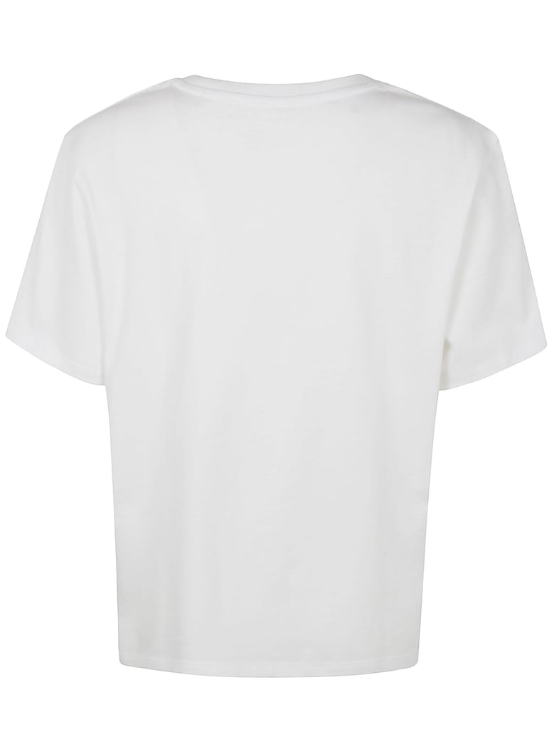 short sleeves v neck sweater by Selfnex