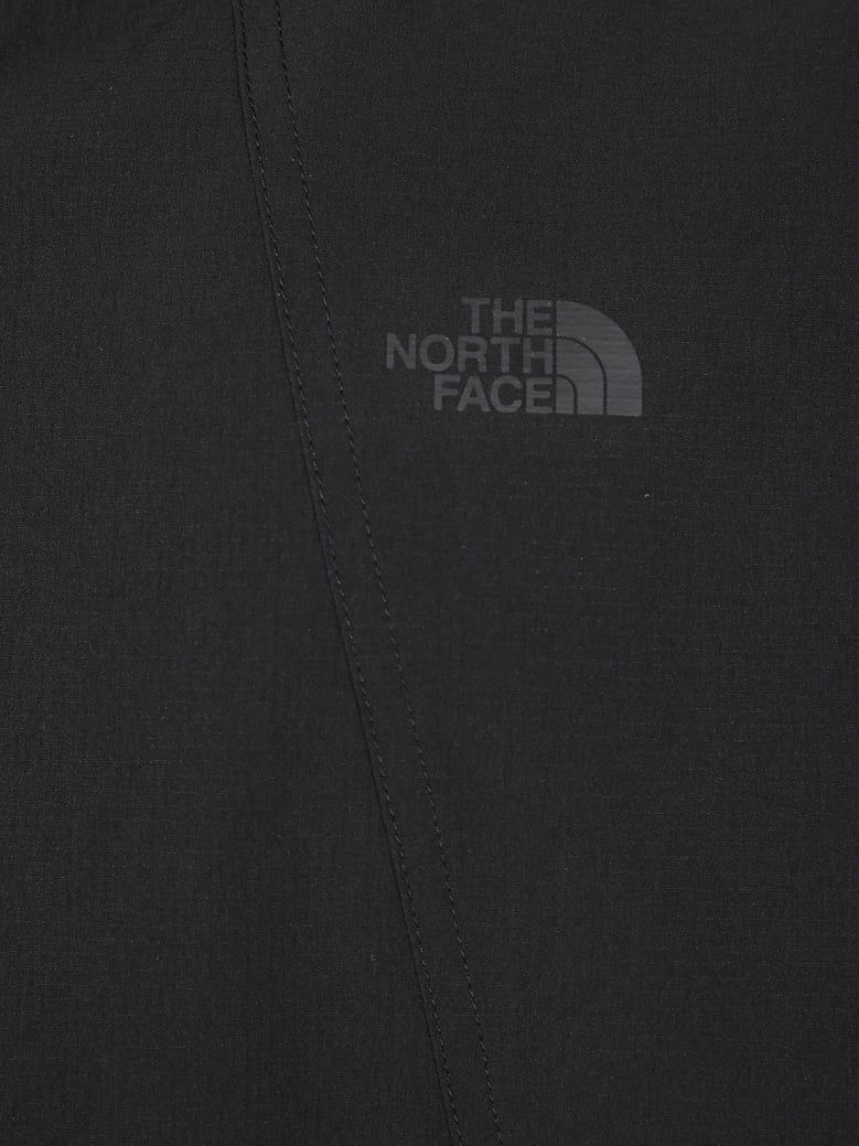 black stretch nylon windbreaker by Selfnex