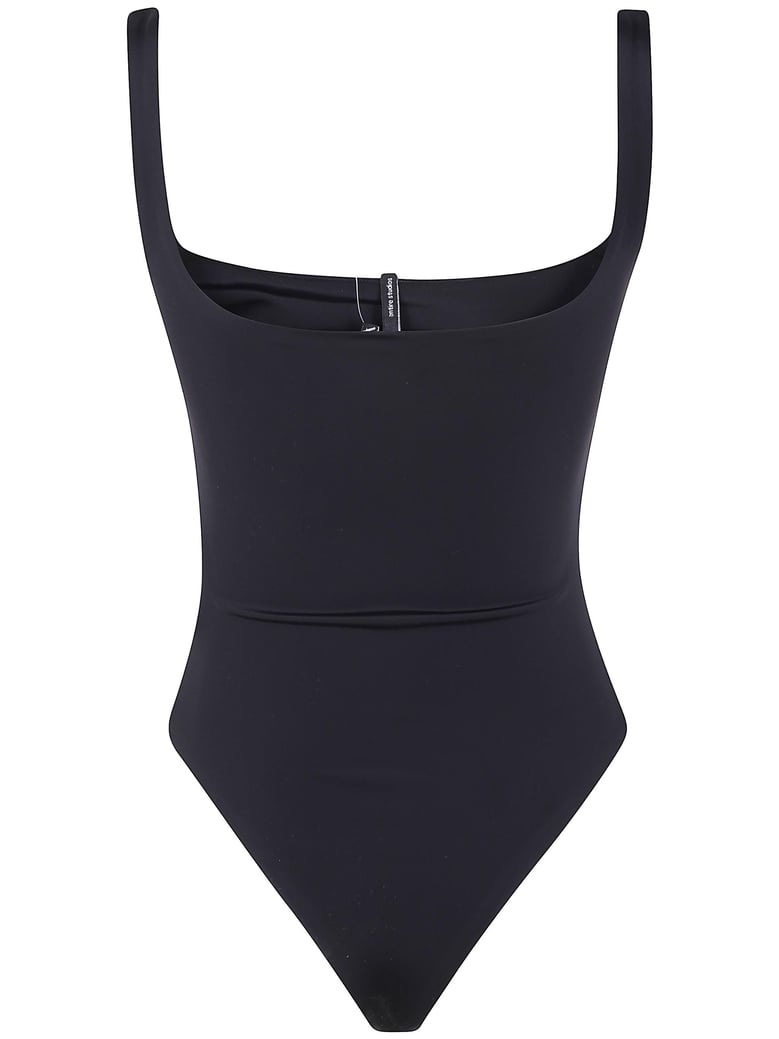 square neck bodysuit by Selfnex
