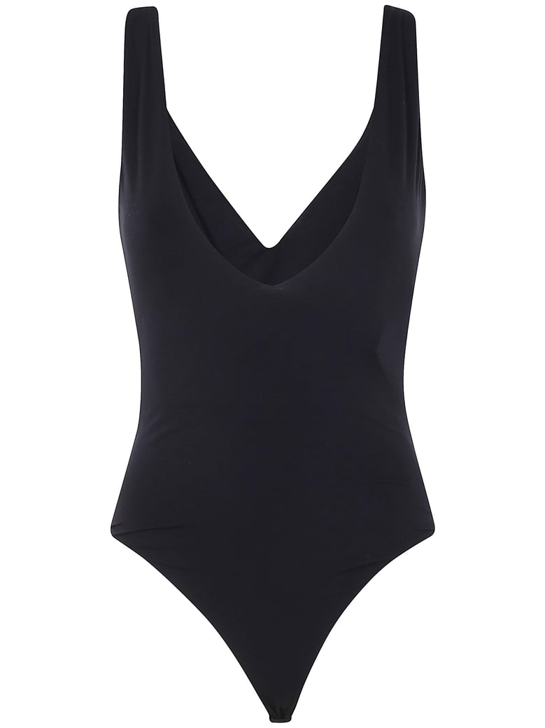v neck bodysuit by Selfnex