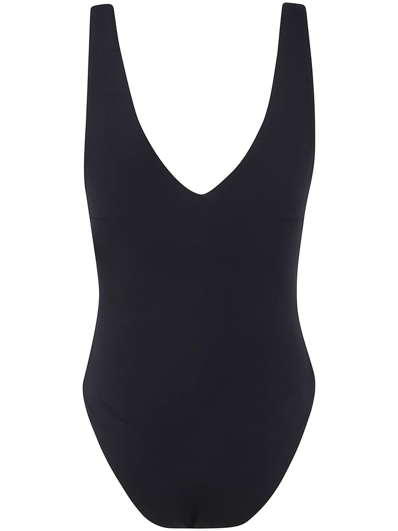 v neck bodysuit by Selfnex
