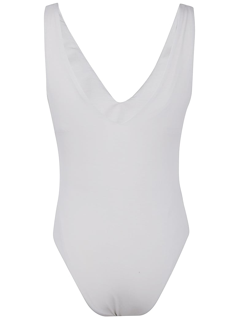 v neck bodysuit by Selfnex