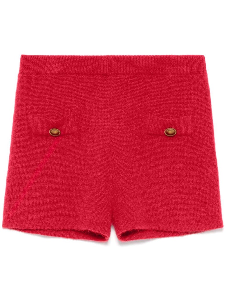 mohair blend stylish shorts by Selfnex