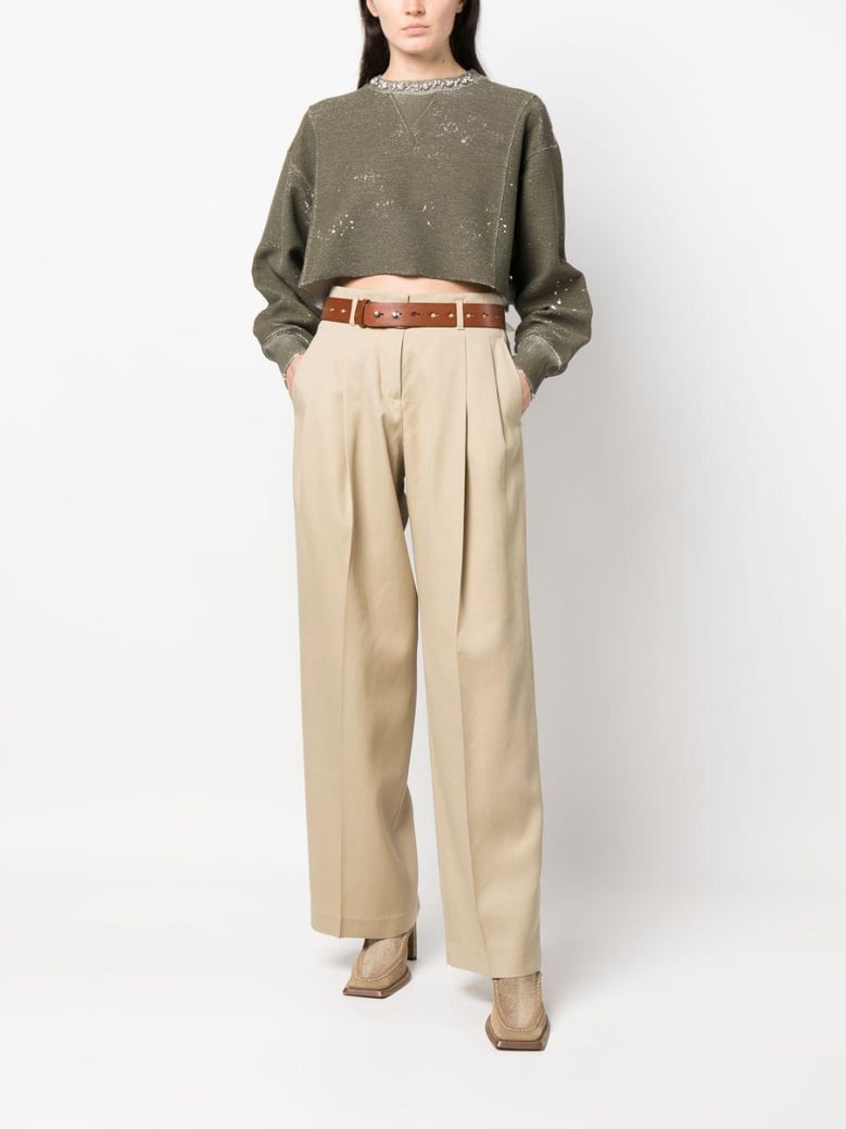 luxurious wool trousers by Selfnex