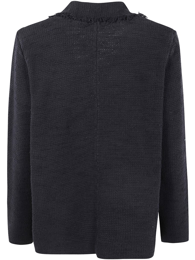 single breast cropped pockets jacket by Selfnex