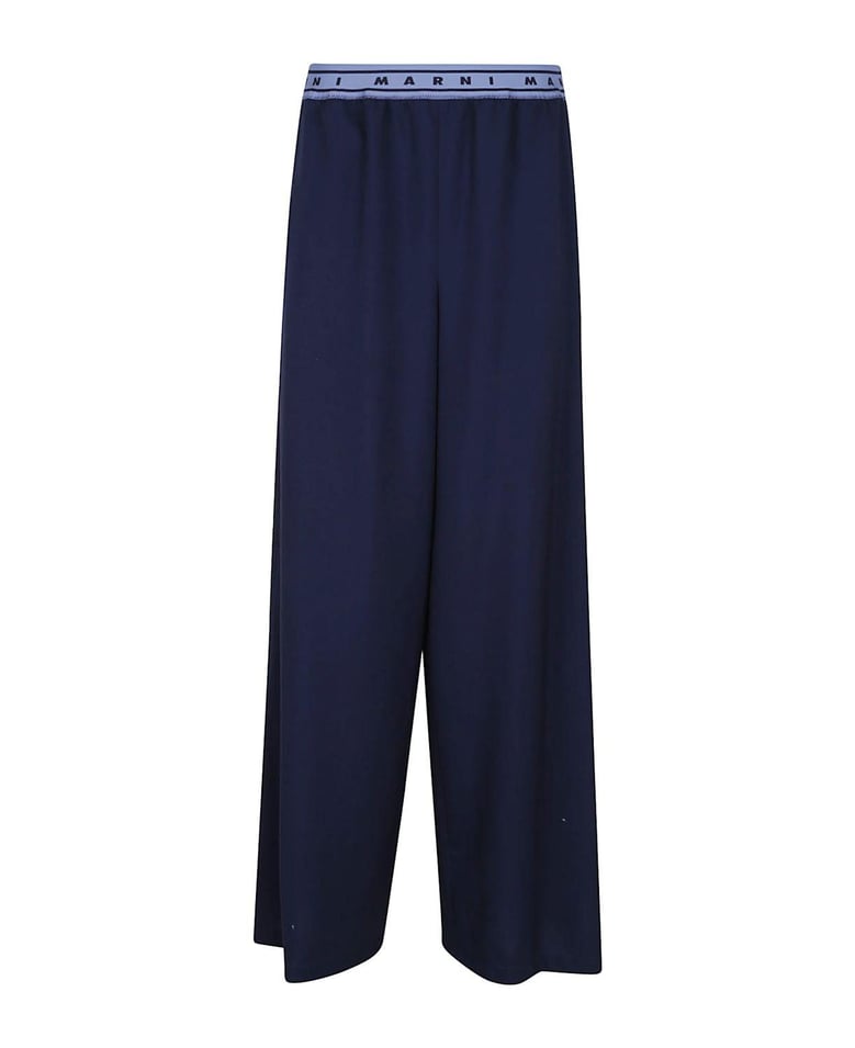 00b81 virgin wool viscose-rayon cotton pants by Selfnex