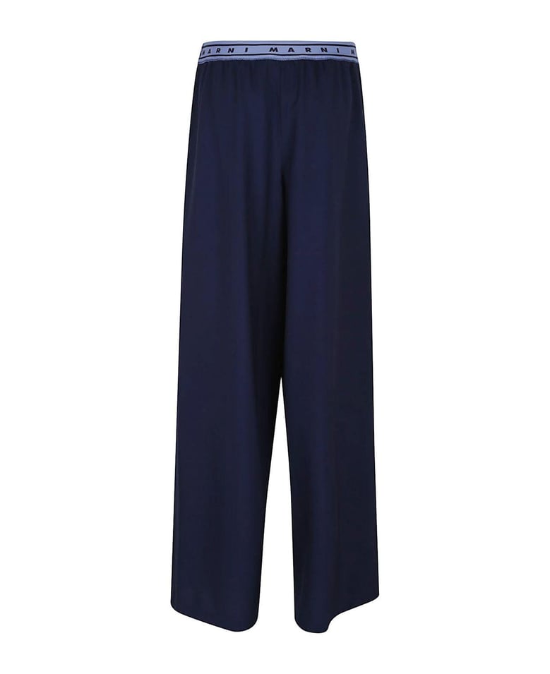 00b81 virgin wool viscose-rayon cotton pants by Selfnex