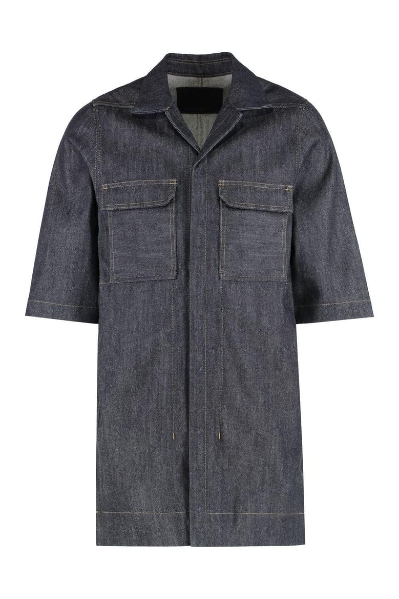 overshirt in denim by Selfnex