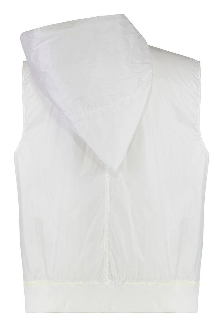 hooded bodywarmer by Selfnex