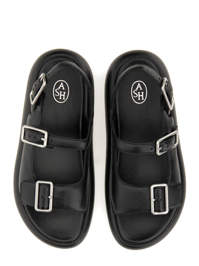 sheep leather sandals by Selfnex