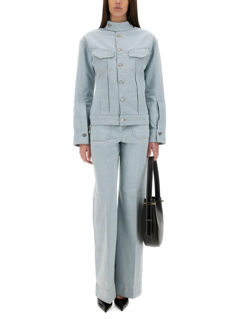 blue cotton jeans by Selfnex