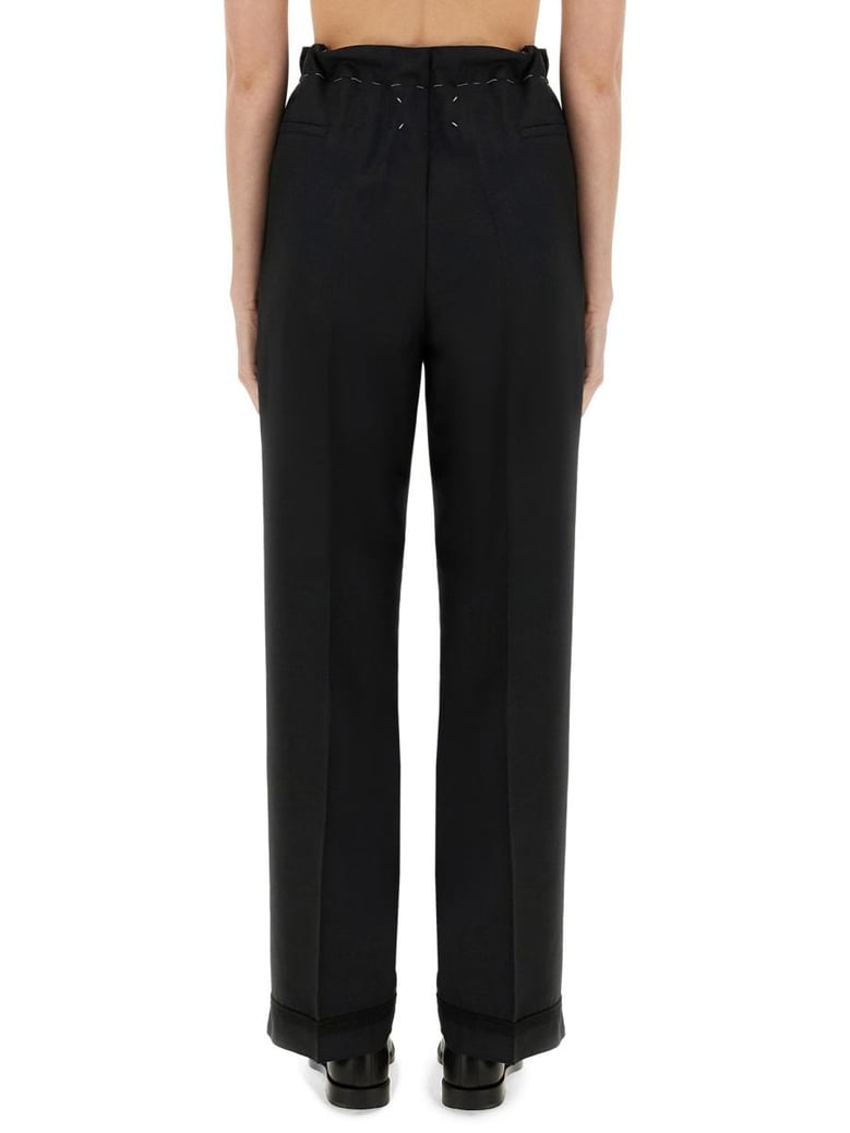 mohair wool trousers by Selfnex