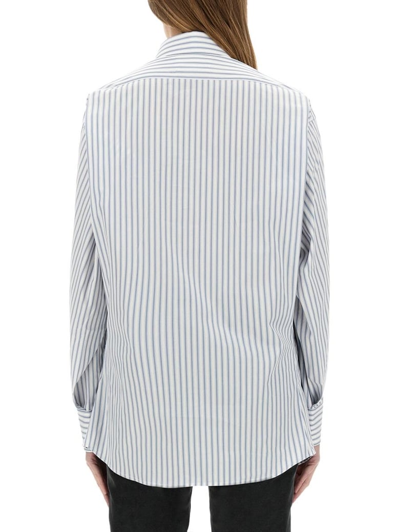 azure cotton shirt by Selfnex