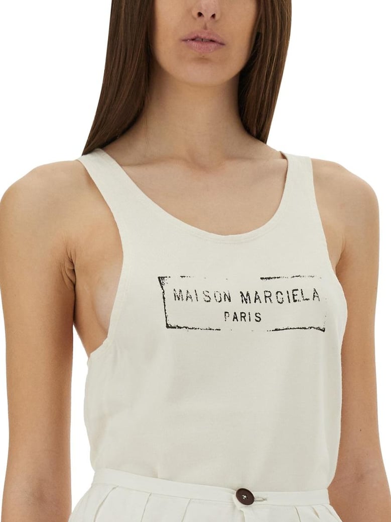 ivory viscose cotton tops by Selfnex