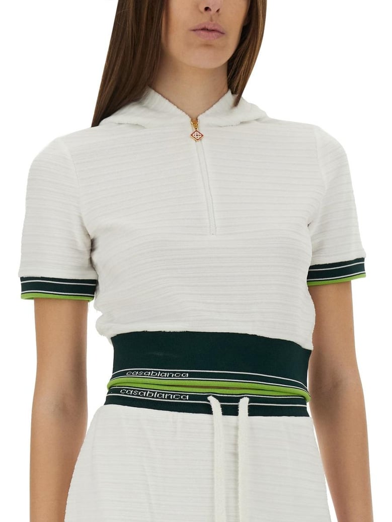organic cotton white top by Selfnex