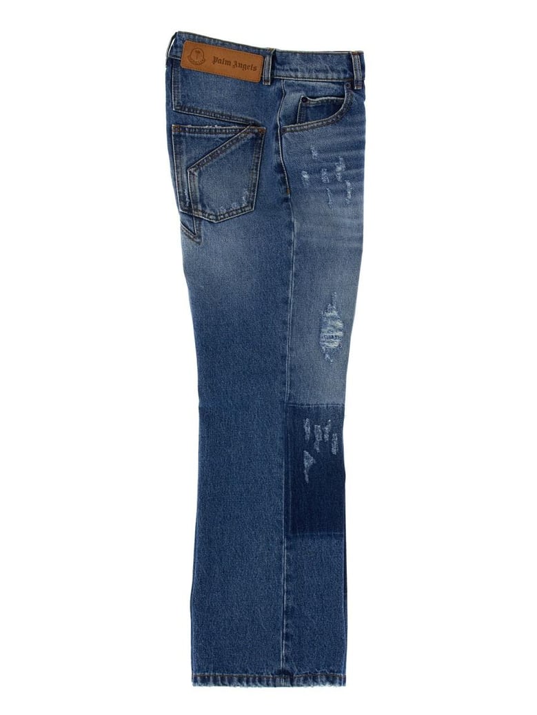 jeans with star inlays 8 moncler palm angels by Selfnex