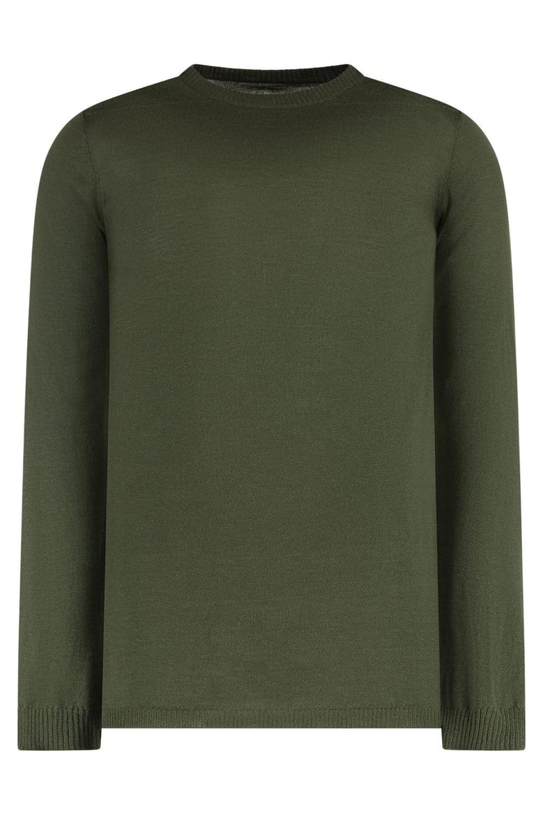 virgin wool crew-neck sweater by Selfnex