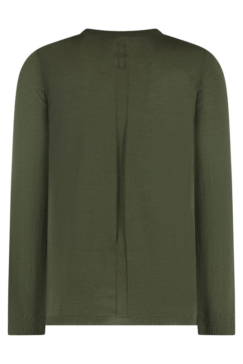 virgin wool crew-neck sweater by Selfnex