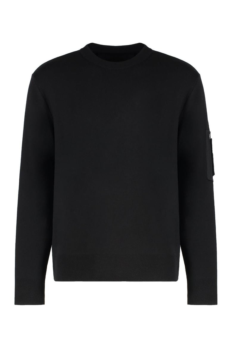 crew-neck wool sweater by Selfnex
