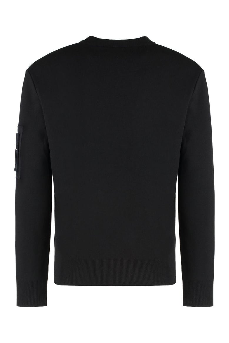 crew-neck wool sweater by Selfnex