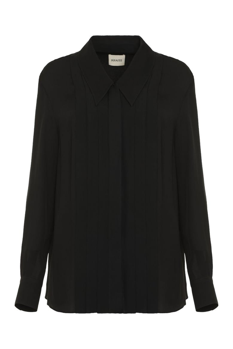 dorian silk shirt by Selfnex