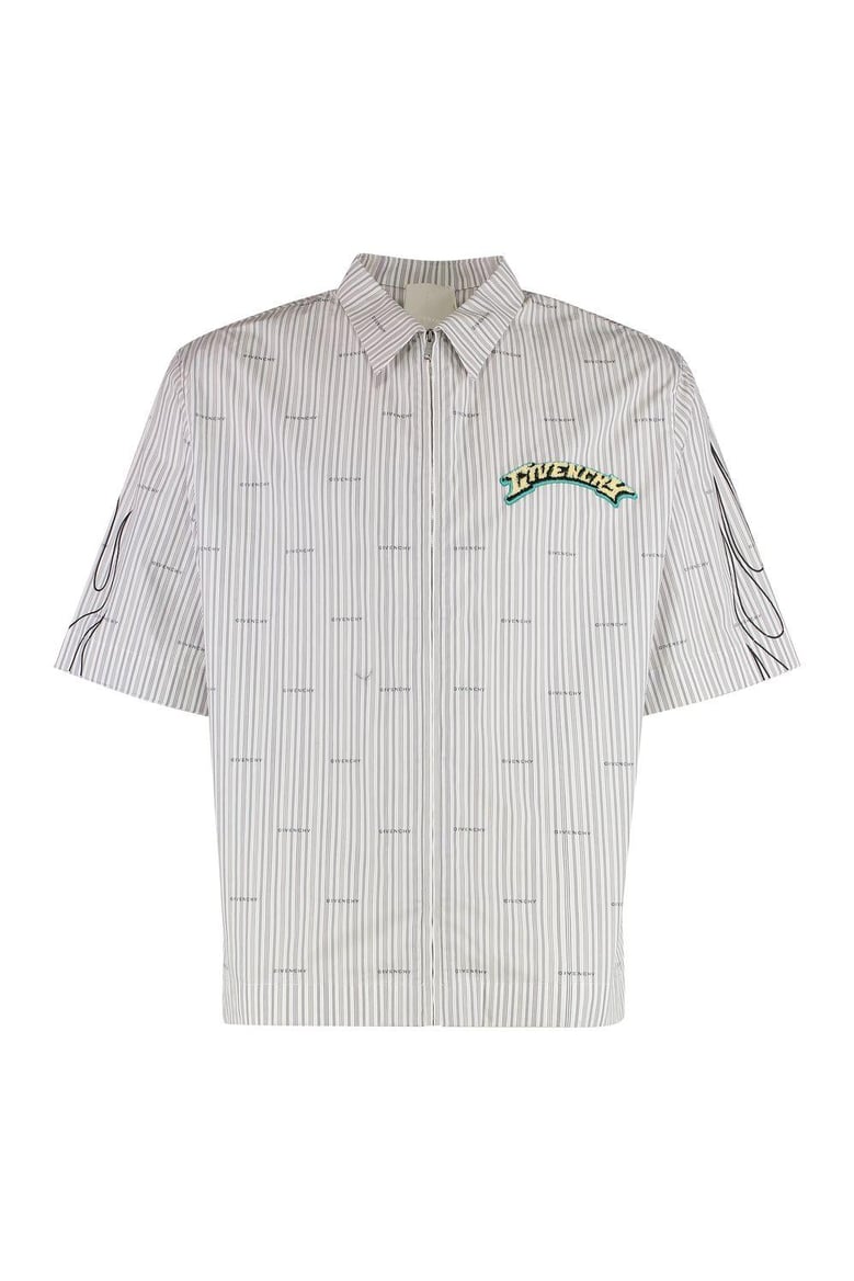 striped cotton shirt by Selfnex