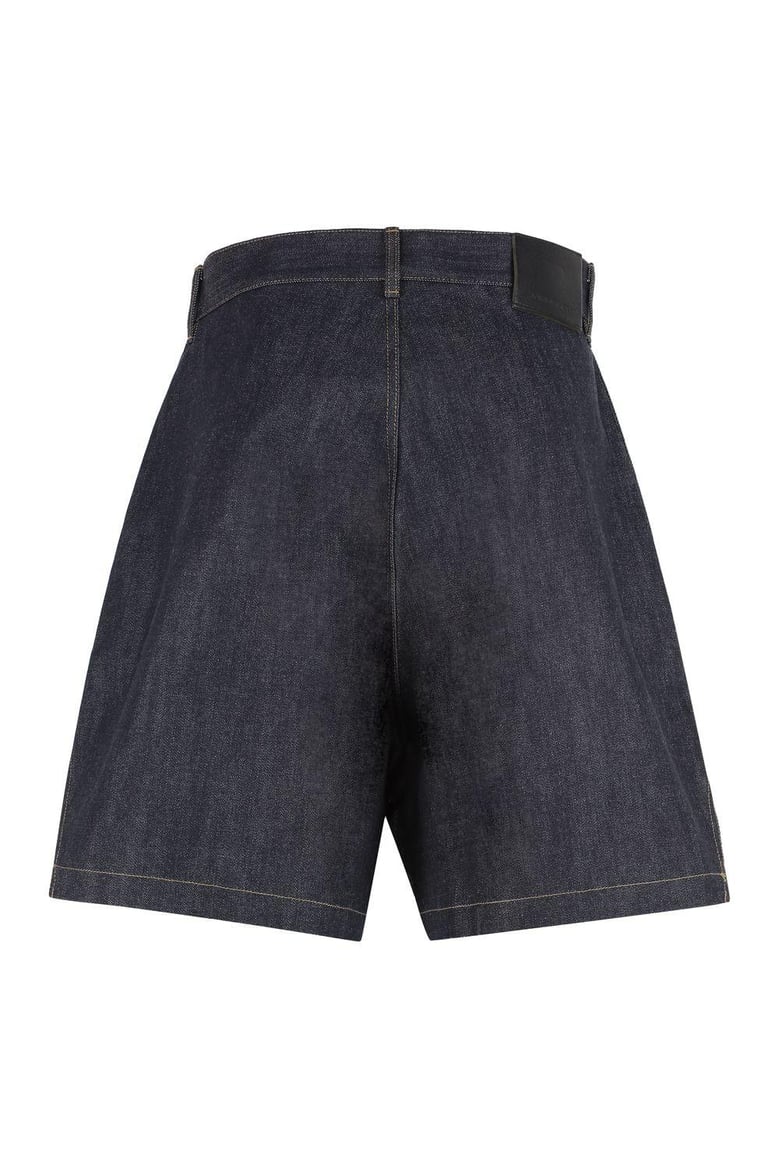 rick owens x drkshdw - denim bermuda shorts by Selfnex