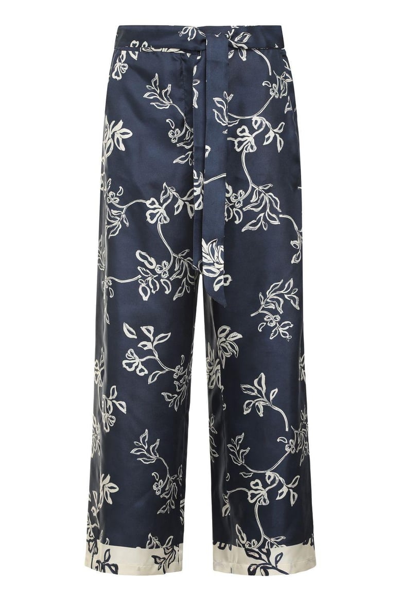 cinzia printed silk pants by Selfnex