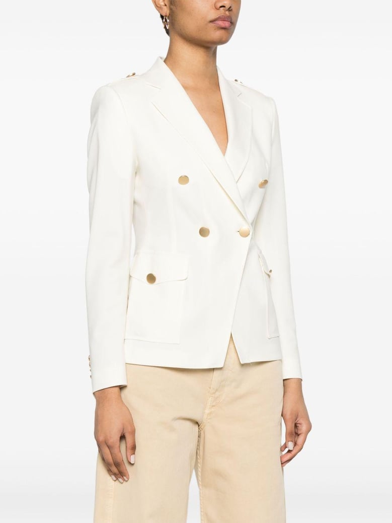 wool double-breasted jacket by Selfnex