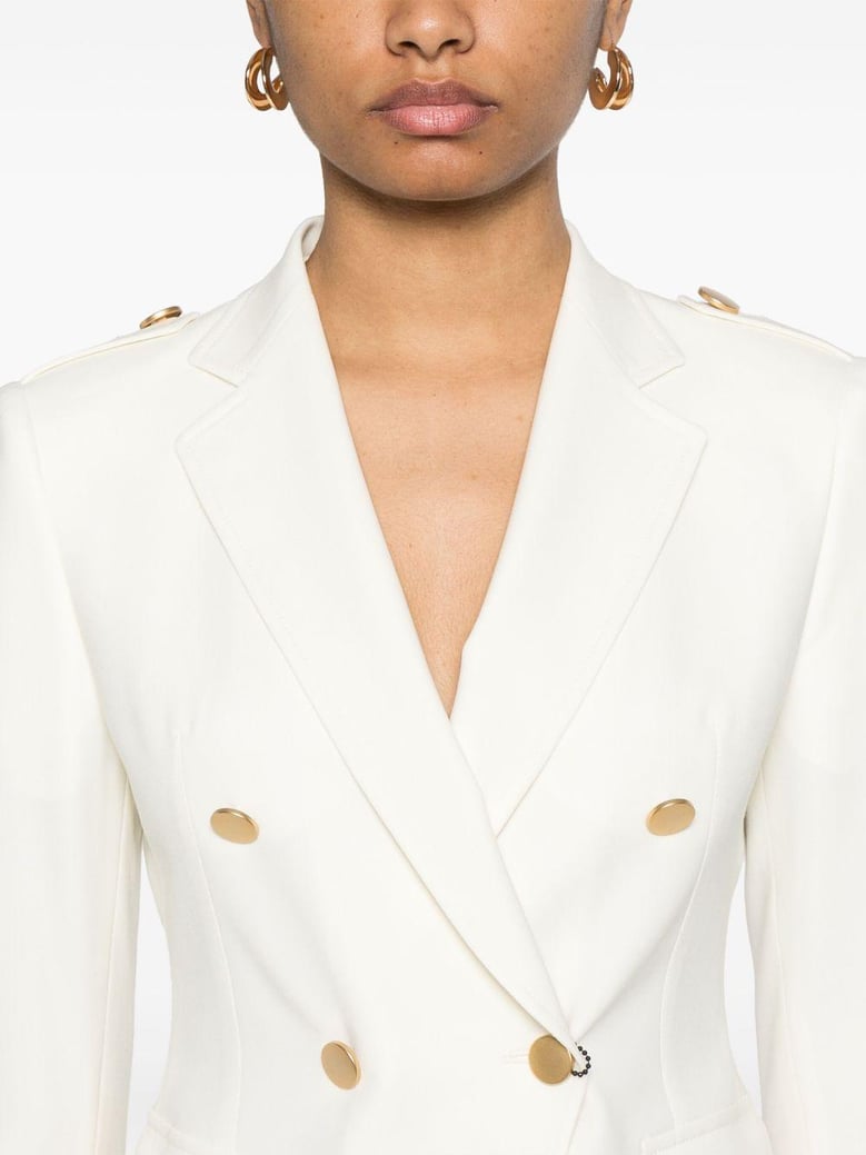 wool double-breasted jacket by Selfnex